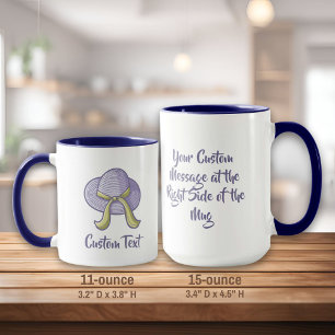 Straw Hat Lilac-Tasse Tasse