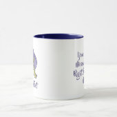 Straw Hat Lilac-Tasse Tasse (Zentrum)