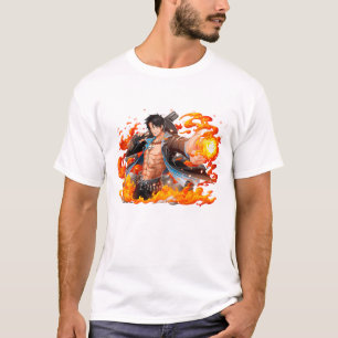 Straw Hat Pirates - Mann mit Waffe  T-Shirt