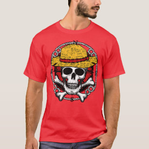 Straw Hat Pirates Piratenflagge T-Shirt