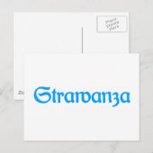 Strawanza Streuner Postkarte (Vorne/Hinten)