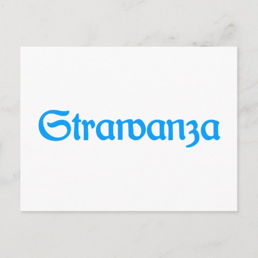 Strawanza Streuner Postkarte (Vorderseite)