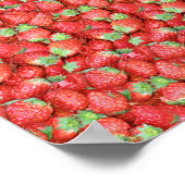 Strawbearry - Versteckter 3D-Druck Poster (Ecke)