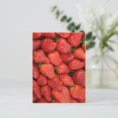 STRAWBERRIES 12x18 Postkarte (Stehend Vorderseite)
