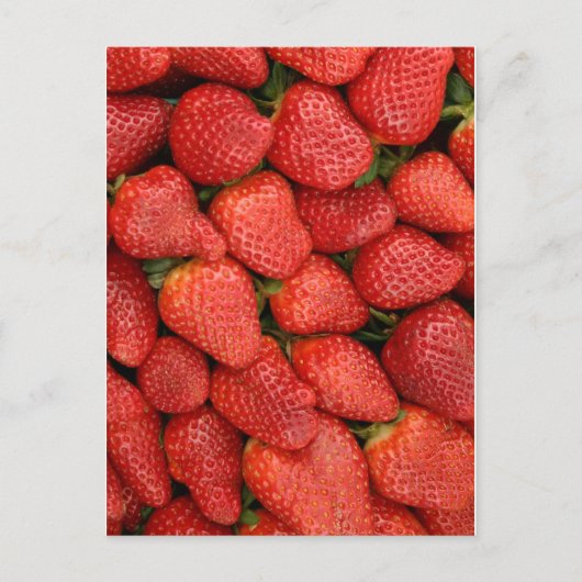 STRAWBERRIES 12x18 Postkarte (Vorderseite)