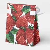 Strawberries and Cream Summer Pattern Geschenkschachtel (Rückseite)
