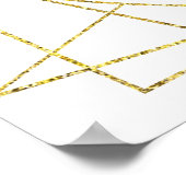 Strawberries and Daisies Baby Shower Welcome Poster (Ecke)