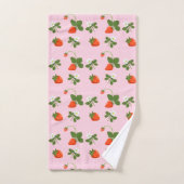 Strawberries Badhandtuch Set (Handtuch)