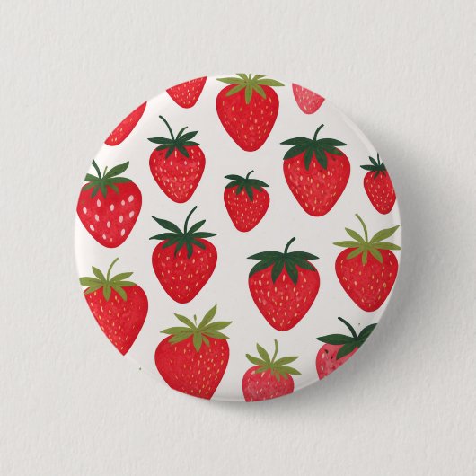 Strawberries Button (Vorderseite)