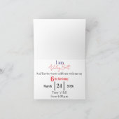 Strawberries Einladung (Innenseite)