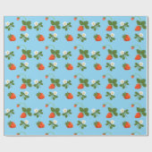 Strawberries Geschenkpapier (Flach)