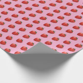 Strawberries Geschenkpapier (Ecke)