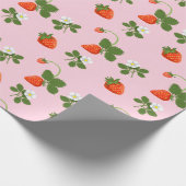 Strawberries Geschenkpapier (Ecke)