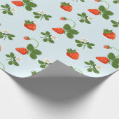 Strawberries Geschenkpapier (Ecke)