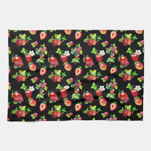 STRAWBERRIES GESCHIRRTUCH (Horizontal)