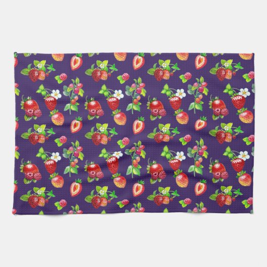 STRAWBERRIES GESCHIRRTUCH (Horizontal)