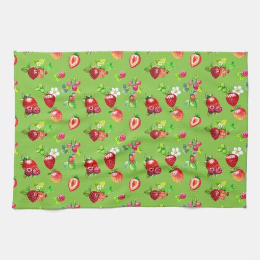 STRAWBERRIES GESCHIRRTUCH (Horizontal)
