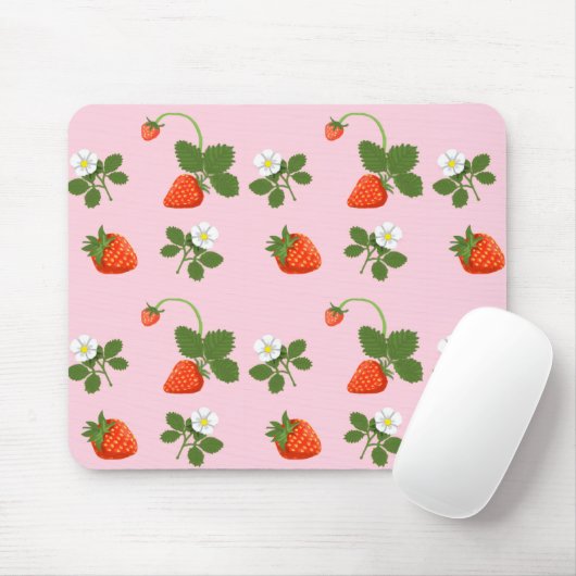 Strawberries Mousepad (Mit Mouse)