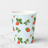 Strawberries Pappbecher (Vorderseite)