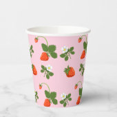 Strawberries Pappbecher (Links)