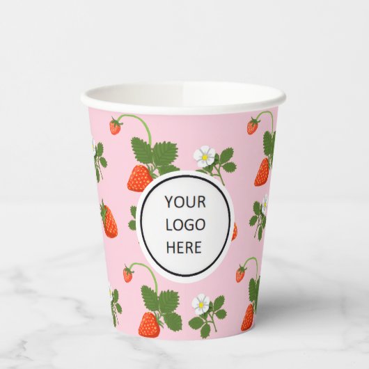 Strawberries Pappbecher (Links)