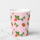 Strawberries Pappbecher (Rechts)