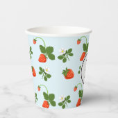 Strawberries Pappbecher (Vorderseite)