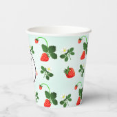 Strawberries Pappbecher (Rückseite)