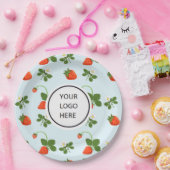 Strawberries Pappteller (Party)