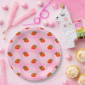 Strawberries Pappteller (Party)