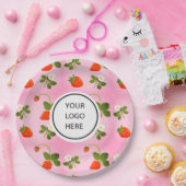 Strawberries Pappteller (Party)