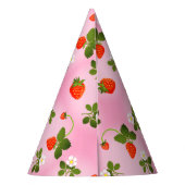 Strawberries Partyhütchen (Rückseite)
