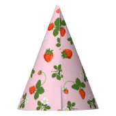 Strawberries Partyhütchen (Rückseite)