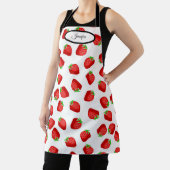 Strawberries Plump Fresh Red Sweet Personalized Schürze (InSitu)