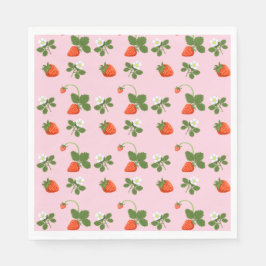 Strawberries Serviette