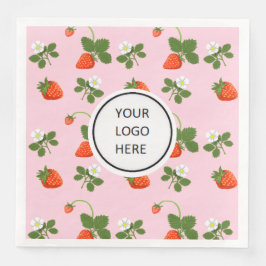 Strawberries Serviette