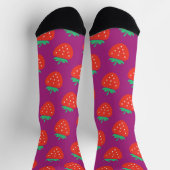 strawberries socken (Oben)