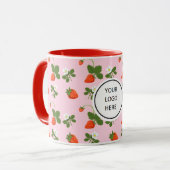 Strawberries Tasse (Vorderseite Links)