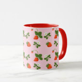 Strawberries Tasse (VorderseiteRechts)