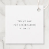 Strawberries Two Sweet 2nd Birthday Geschenkanhänger (Rückseite)