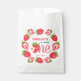 Strawberry 1. Geburtstag Baby Berry Sweet Party Geschenktütchen