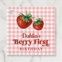 Strawberry 1. Geburtstag Berry Erster Geburtstag
