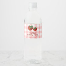Strawberry 1. Geburtstag Berry Erster Geburtstag