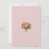 Strawberry 1. Geburtstag Berry Erstes Party Einladung (Rückseite)