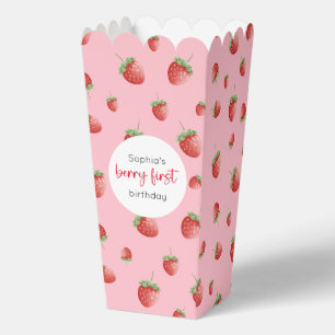 Strawberry 1. Geburtstag Berry First Geschenkschachtel