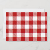 Strawberry 1. Geburtstag Berry Sweet Einladung (Rückseite)