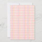 Strawberry 1. Geburtstag Einladung Berry Erster (Rückseite)