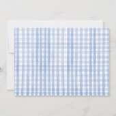 Strawberry 1. Geburtstag Einladung First Berry Swe (Rückseite)