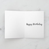 Strawberry 1. Geburtstag Karte (Innenseite)