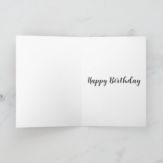 Strawberry 1. Geburtstag Karte (Innenseite)